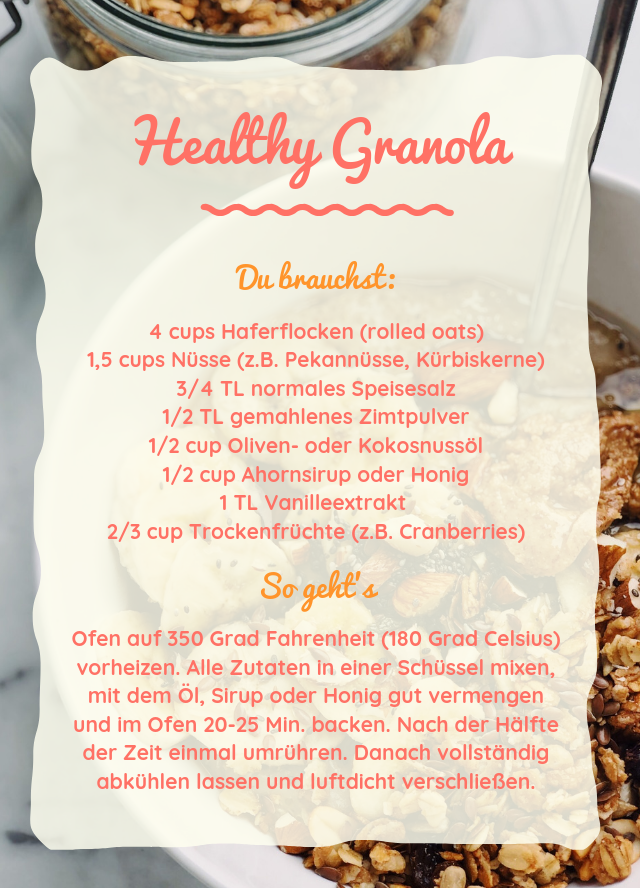 granola rezept