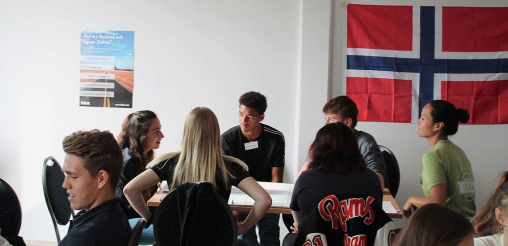 Workshops beim High School Returnee-Treffen.