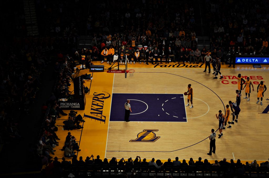 lakers basketball spiel