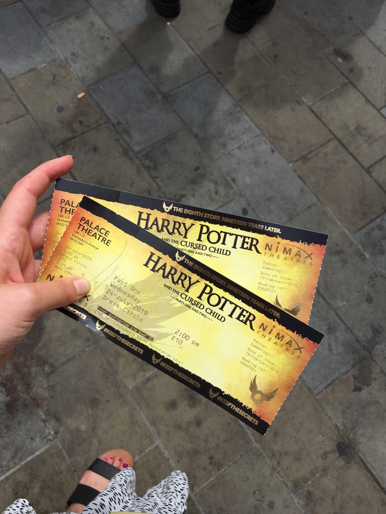 tickets harry potter