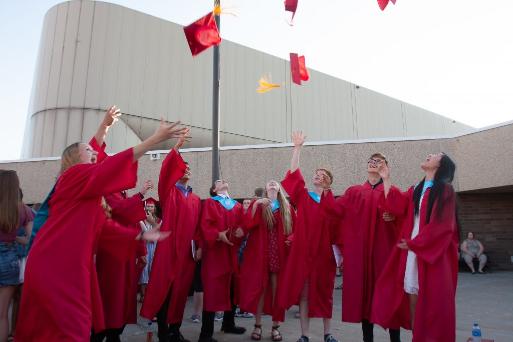 graduation an der schule