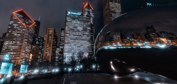 Aussicht vom Millenium Park