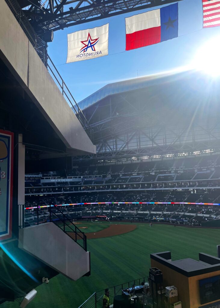 Baseballfeld in Texas