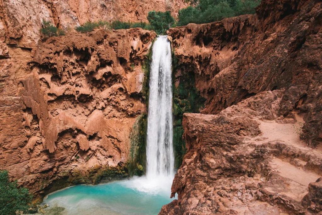 Wasserfall im Reservat