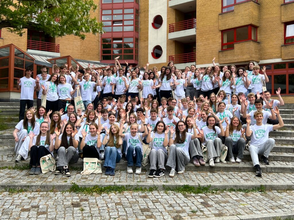 Gruppenfoto Vorbereitung Schüleraustausch