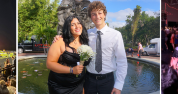 homecoming header collage