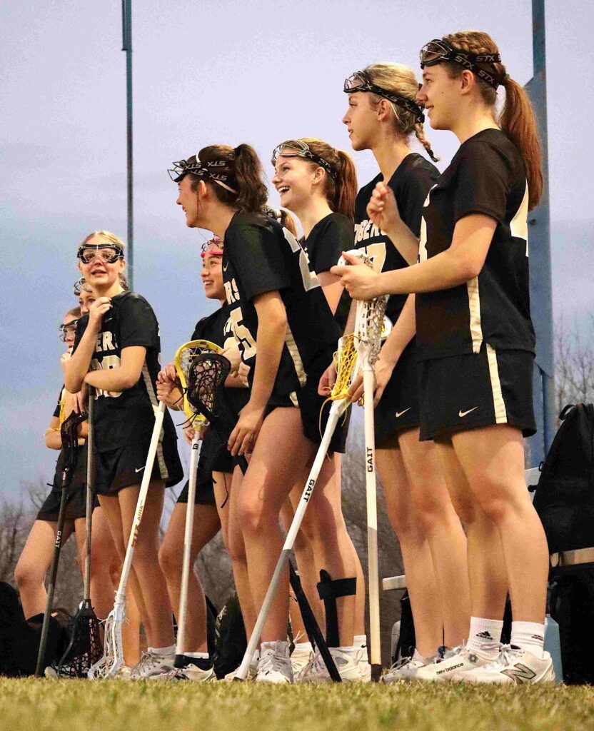 Lacrosse Team an der High School