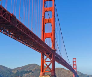 Auslandspraktikum USA, J1 Visumservice,  USA, San Francisco, Golden Gate Bridge