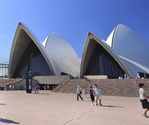 Auslandspraktikum Australien, Sydney, Oper, Eingang