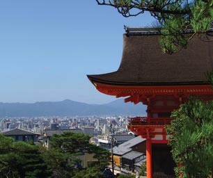 Schueleraustausch, Japan, Tempel, Ausblick