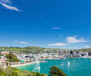 Work Travel, Neuseeland, Wellington, Strand