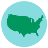 Karte USA