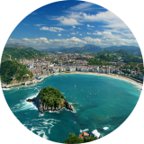 San Sebastian in Spanien