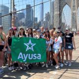 Ayusa Gruppenfoto in New York