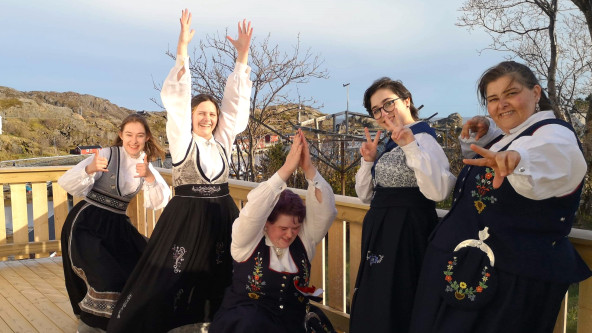 Schüleraustausch Norwegen Schülerinnen