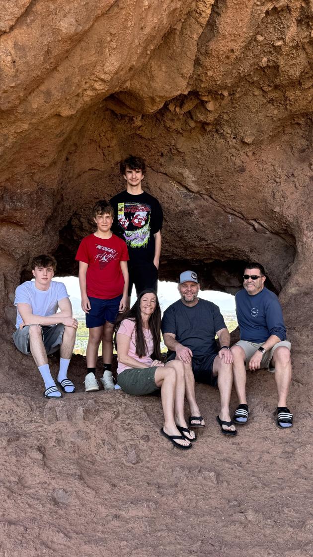 Gastfamilie am Grand Canyon