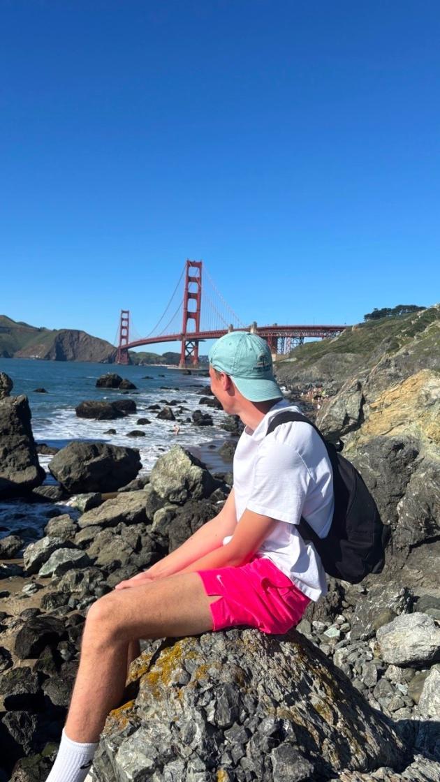 Leander vor Golden Gate Bridge