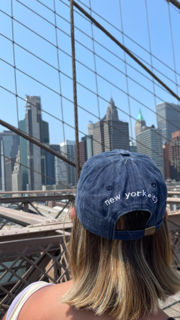 Au pair Brookyln Bridge Aussicht