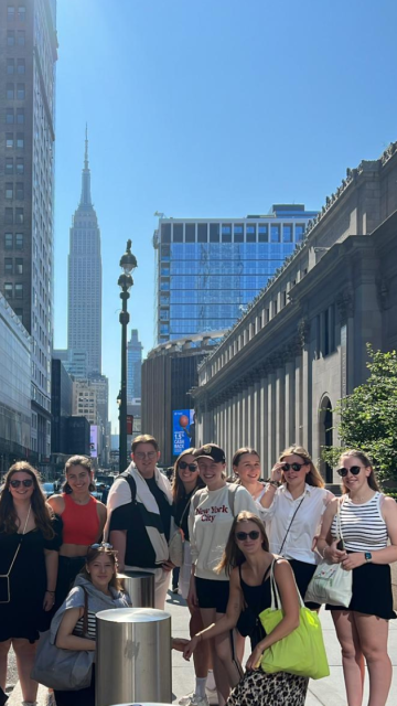 Blick auf Empire State Building