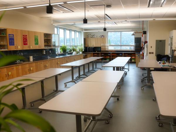 Burnaby North Secondary School Klassenraum