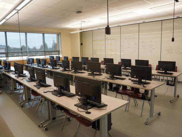 Burnaby North Secondary School Klassenraum