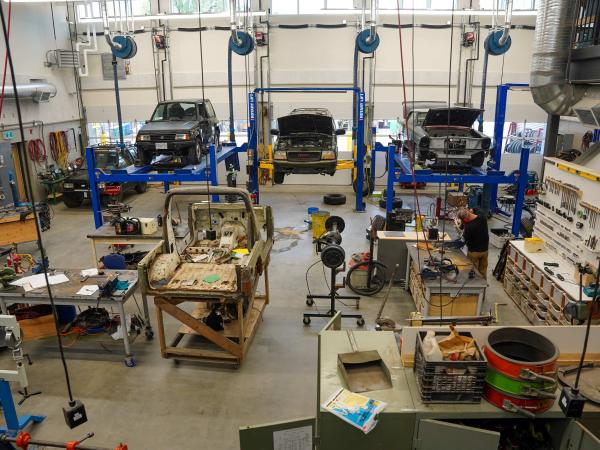 Burnaby North Secondary School Foyer