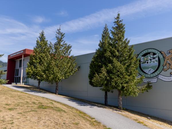 Burnaby Mountain Secondary School Cafeteria