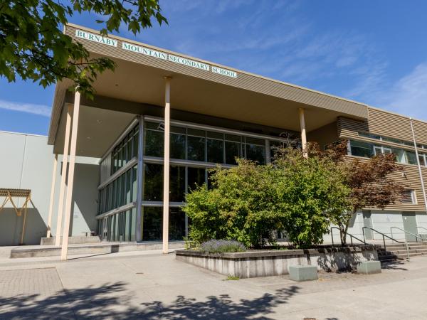 Burnaby Mountain Secondary School Cafeteria