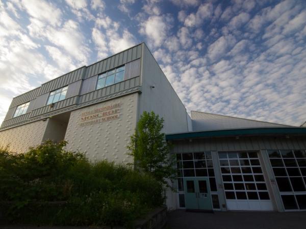 Moscrop Secondary School Eingang