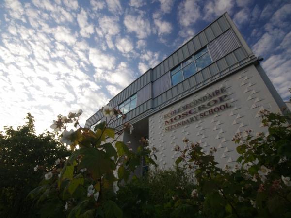 Moscrop Secondary School Eingang