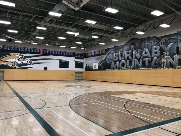 Burnaby Mountain Secondary School Gebäude