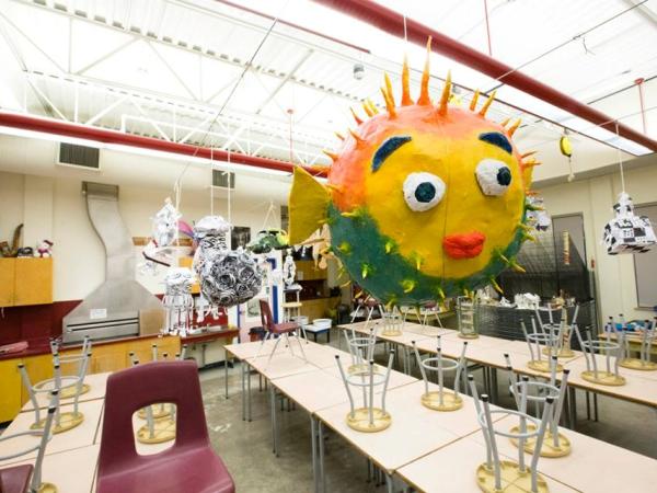 Burnaby South Secondary School Musikraum