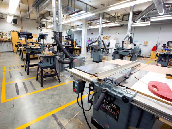 Burnaby Mountain Secondary School Workshop Metal