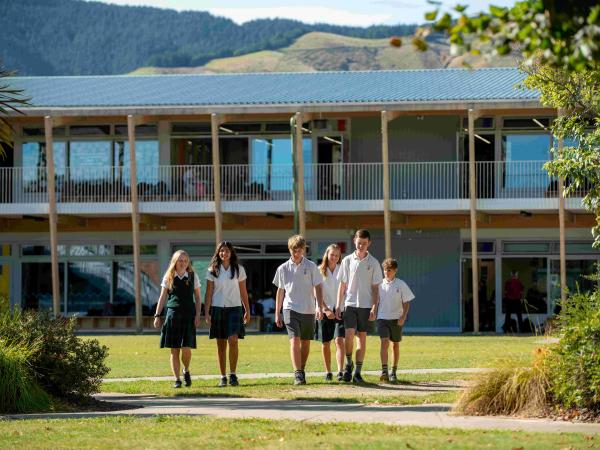 Waimea College Outdoor Education Class