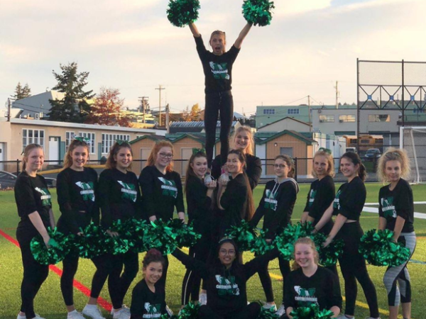 Dover Bay Secondary School Cheer Team