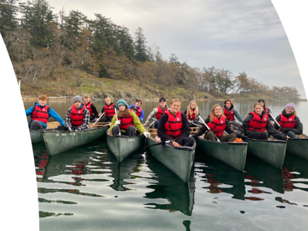 Nanaimo District Secondary School Paddling