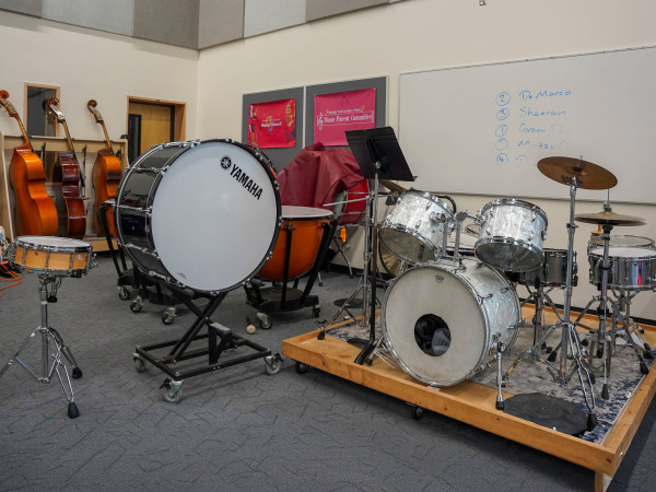 Burnaby North Secondary School Musikraum