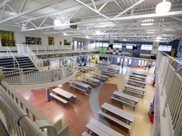 Byrne Creek Secondary School Cafeteria