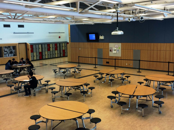 Carson Graham Secondary School Cafeteria