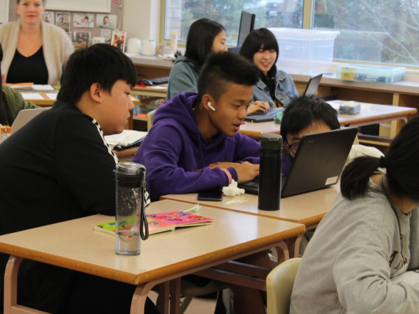Ladysmith Secondary School Classroom