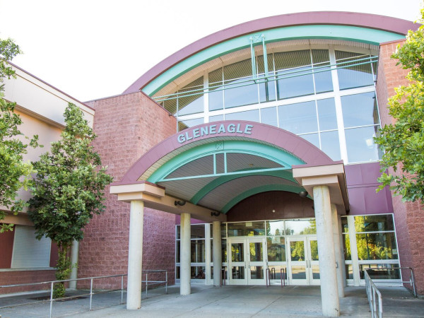 Gleneagle Secondary School Entrance