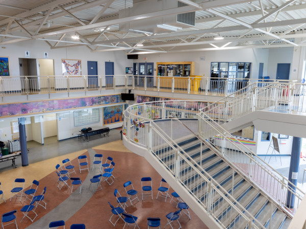 Byrne Creek Secondary School Cafeteria