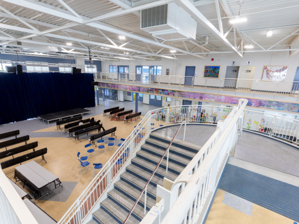 Byrne Creek Secondary School Cafeteria