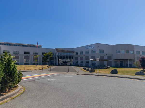 Byrne Creek Secondary School Entrance