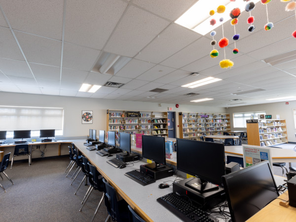 Byrne Creek Secondary School Library