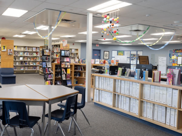Byrne Creek Secondary School Library