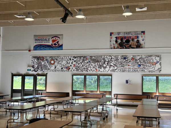 Innisdale Secondary School Klassenzimmer