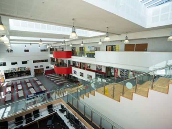 Lasswade High School Entrance Hall