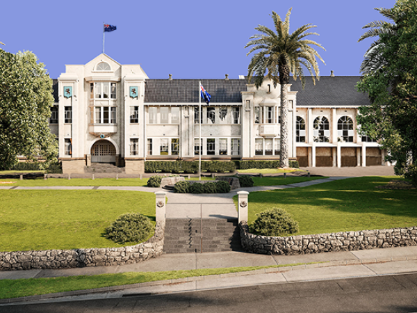 Mount Albert Grammar School Gebäude