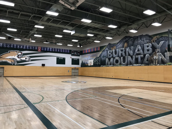 Burnaby Mountain Secondary School Gebäude